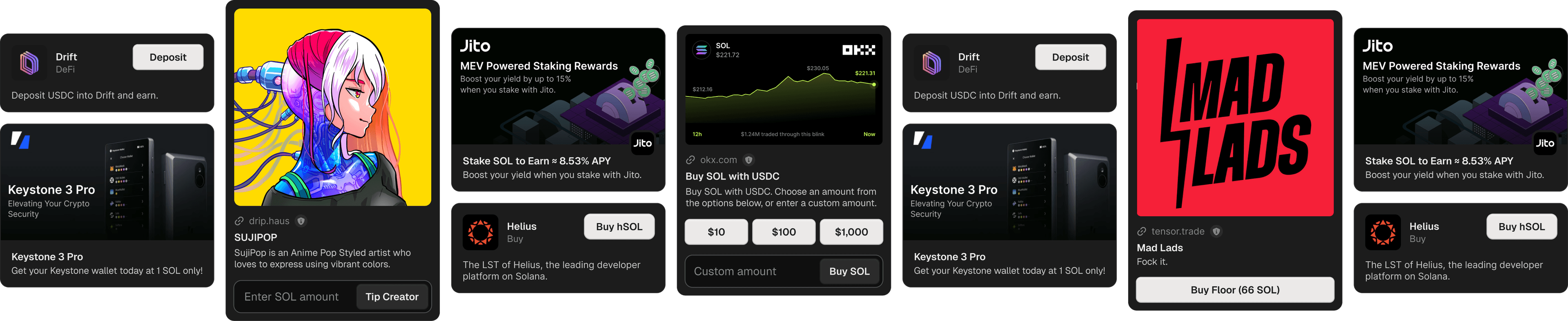 Blinks grid